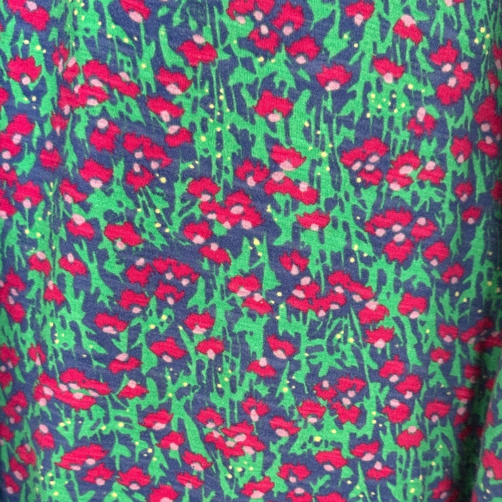 Lilly Pulitzer Floral Sleeveless Top with zipper back - Picture 5 of 5